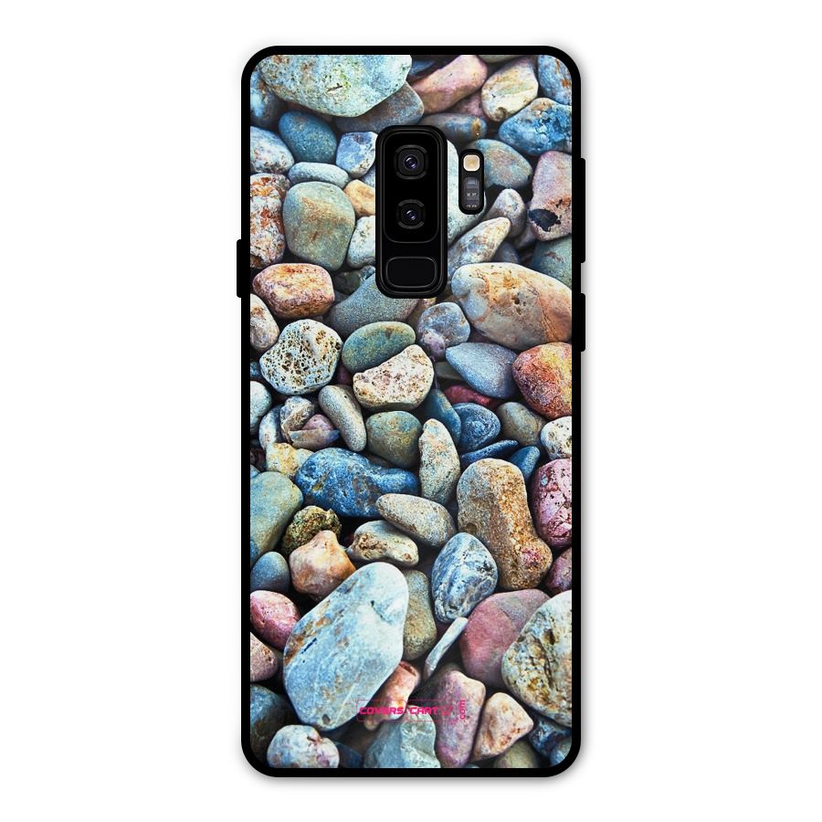 Pebbles Metal Back Case for Galaxy S9 Plus