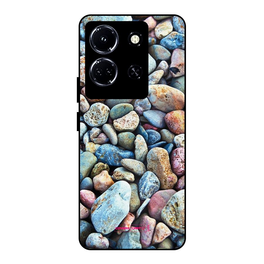 Pebbles Metal Back Case for Infinix Note 30 5G
