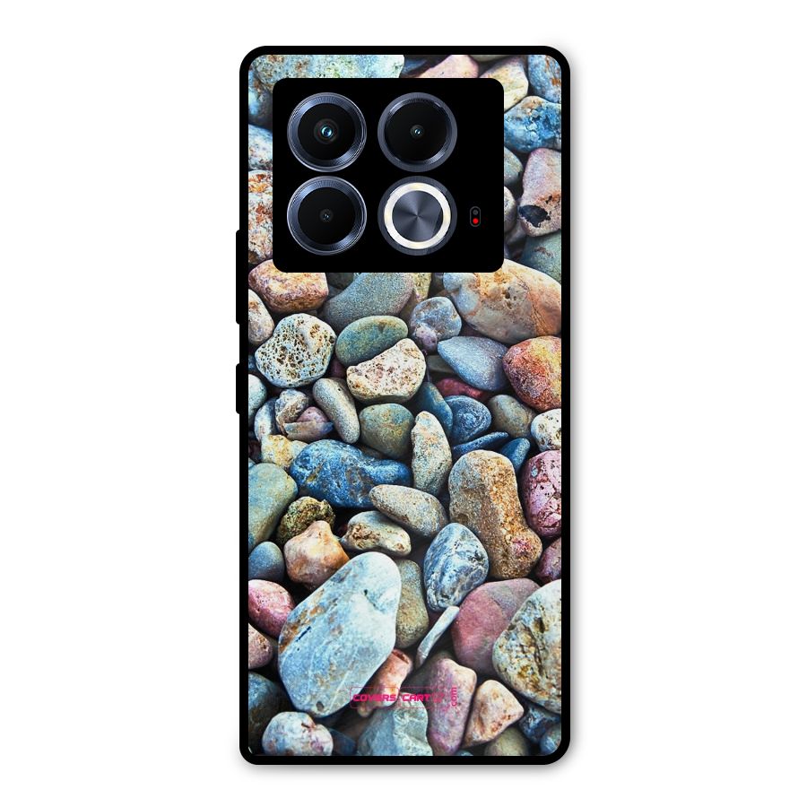 Pebbles Metal Back Case for Infinix Note 40 5G
