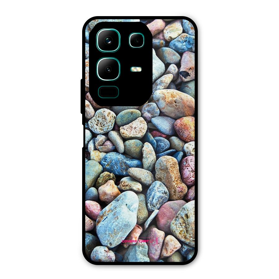 Pebbles Metal Back Case for Infinix Note 50x