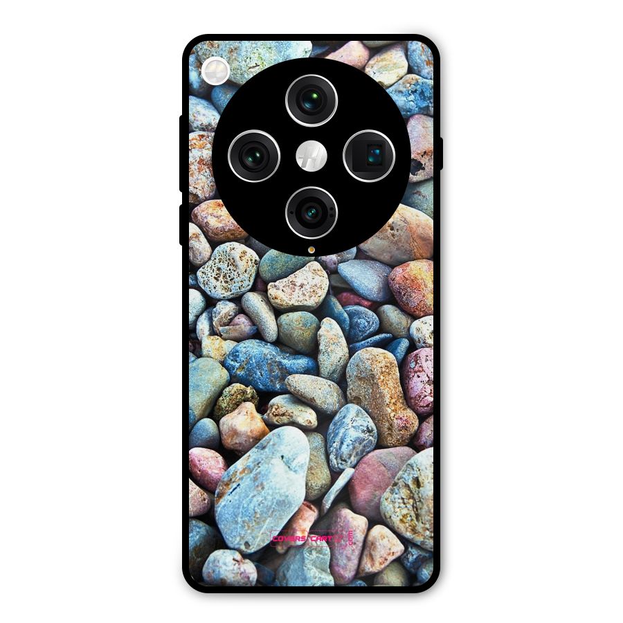 Pebbles Metal Back Case for Oppo Find X8 Pro