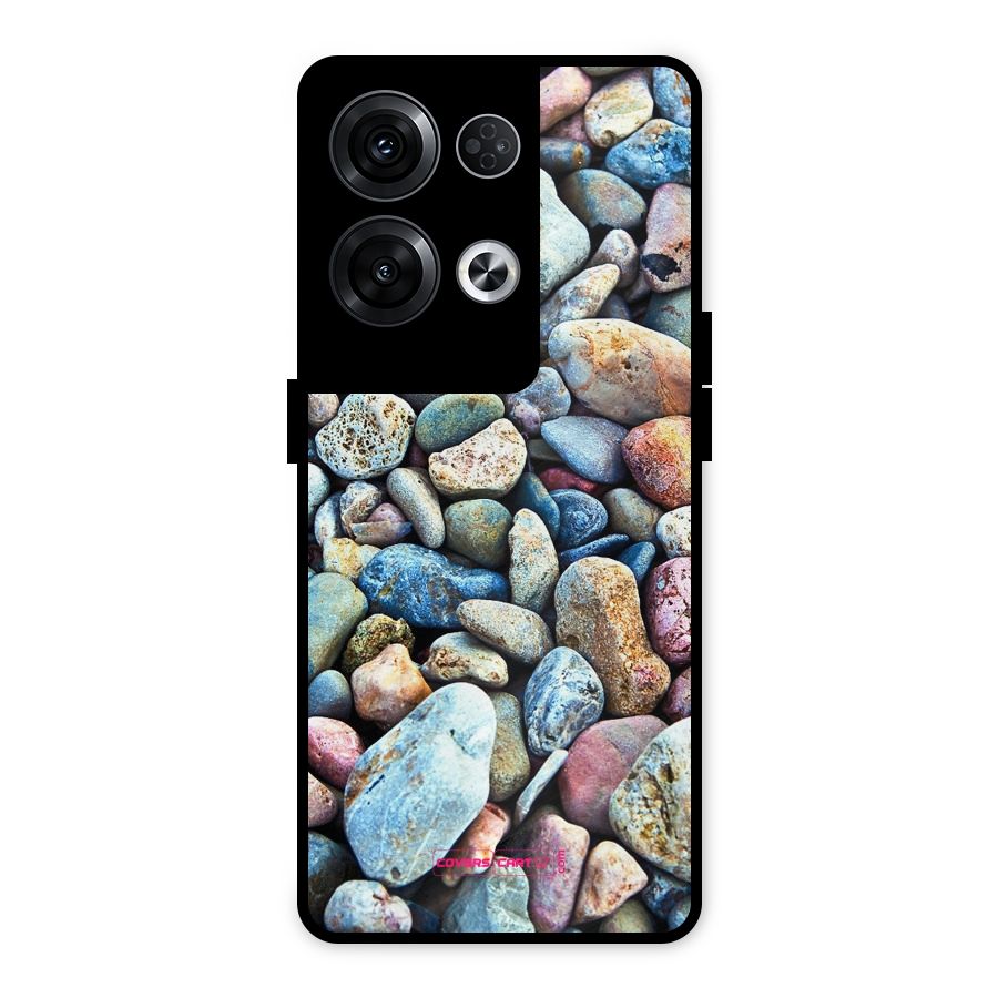 Pebbles Metal Back Case for Oppo Reno8 Pro 5G