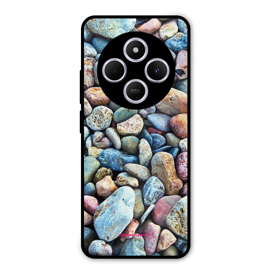 Pebbles Metal Back Case for Poco C75 5G