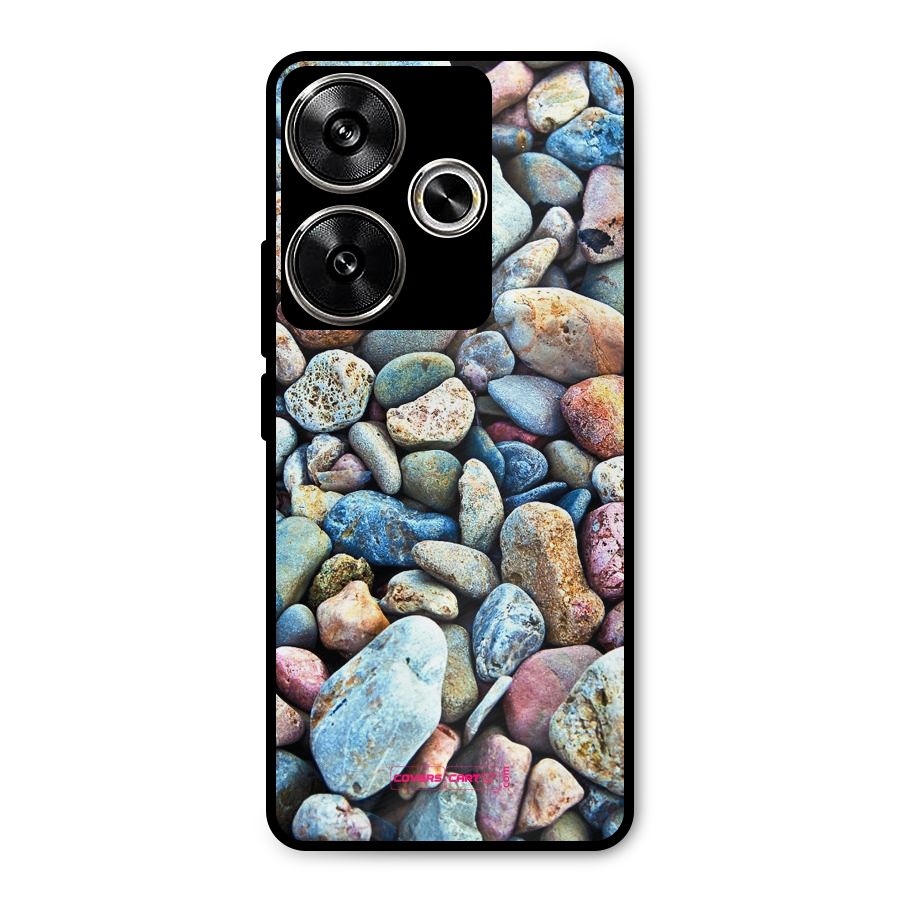Pebbles Metal Back Case for Poco F6