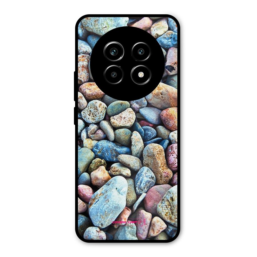 Pebbles Metal Back Case for Realme 14 Pro Lite