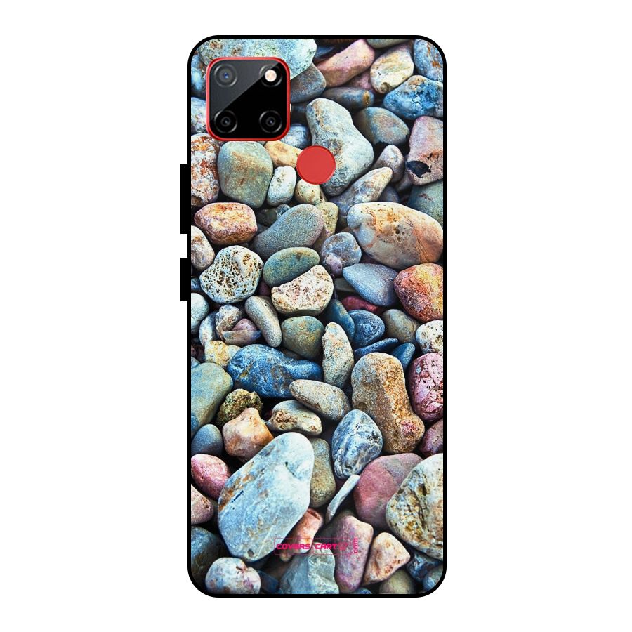 Pebbles Metal Back Case for Realme C12