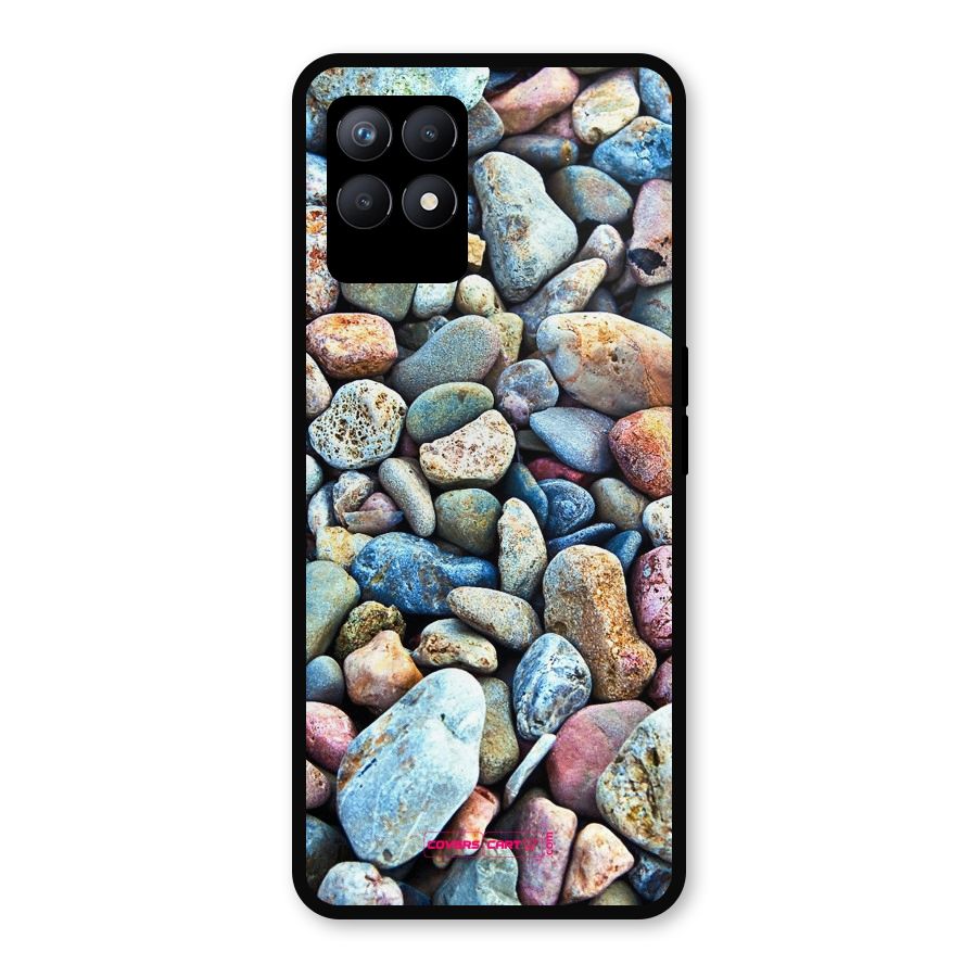 Pebbles Metal Back Case for Realme Narzo 50