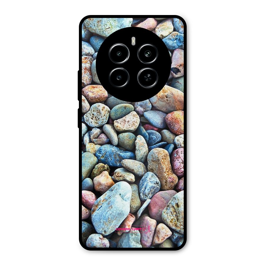 Pebbles Metal Back Case for Realme P1