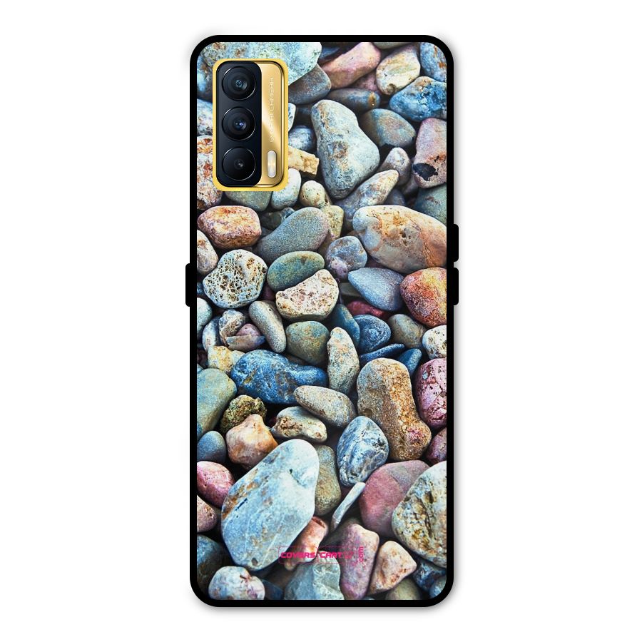 Pebbles Metal Back Case for Realme X7
