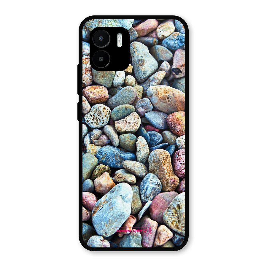 Pebbles Metal Back Case for Redmi A2