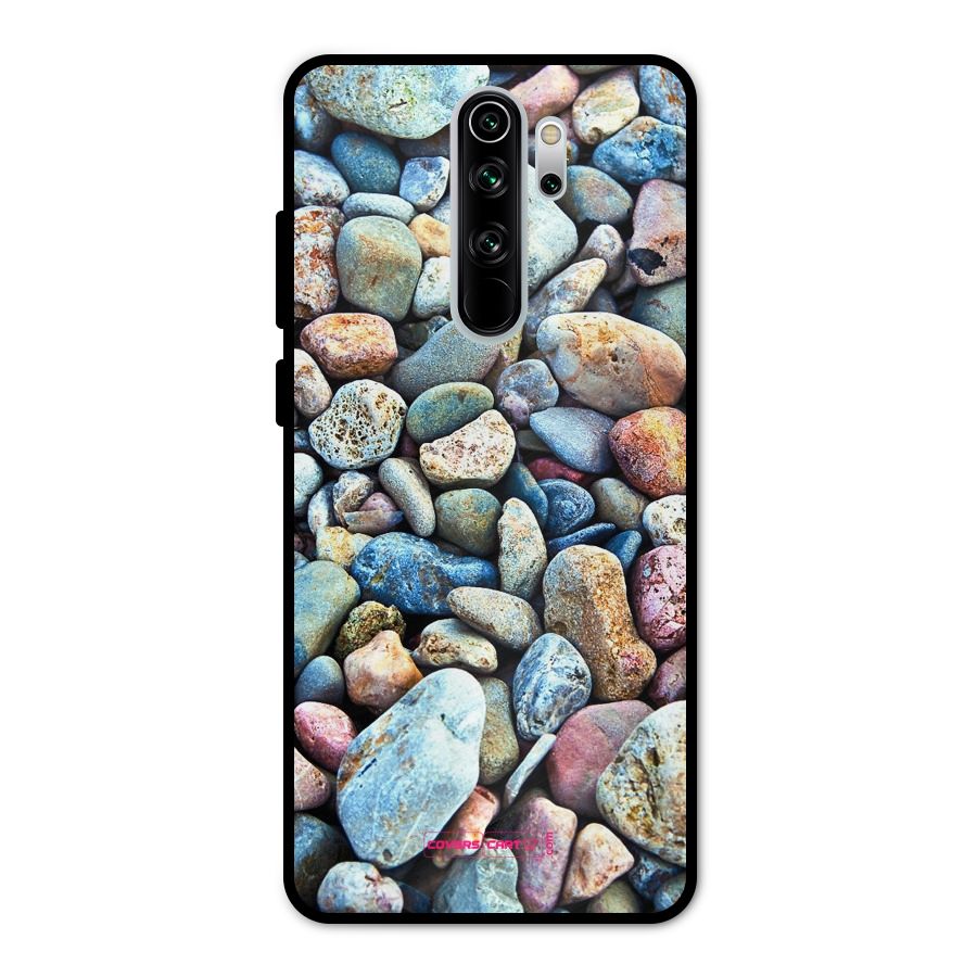 Pebbles Metal Back Case for Redmi Note 8 Pro