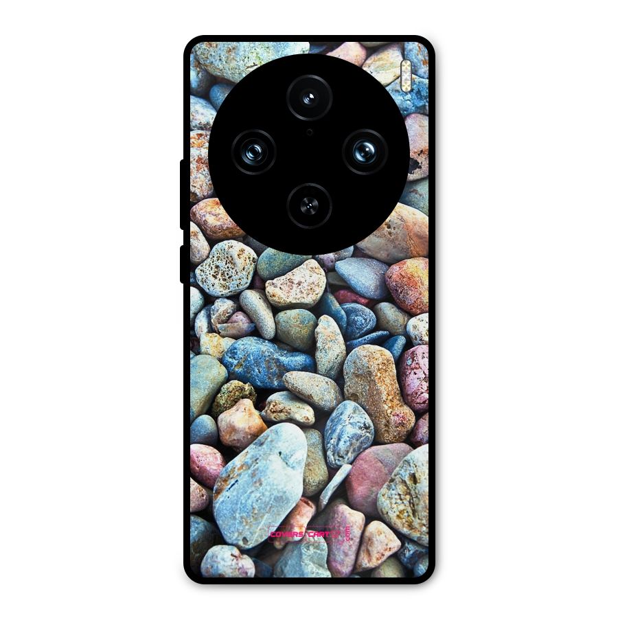 Pebbles Metal Back Case for Vivo X100 Pro
