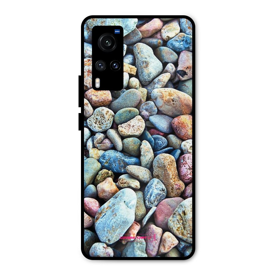 Pebbles Metal Back Case for Vivo X60