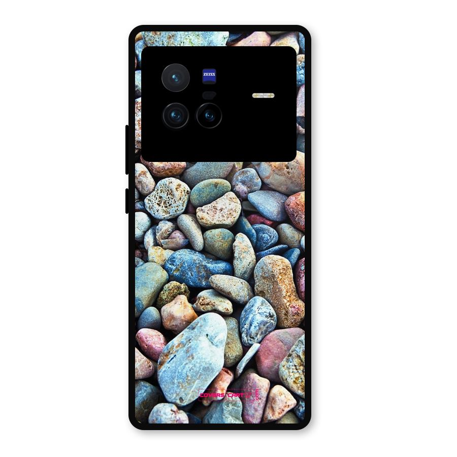 Pebbles Metal Back Case for Vivo X80