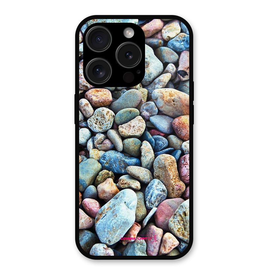Pebbles Metal Back Case for iPhone 15 Pro