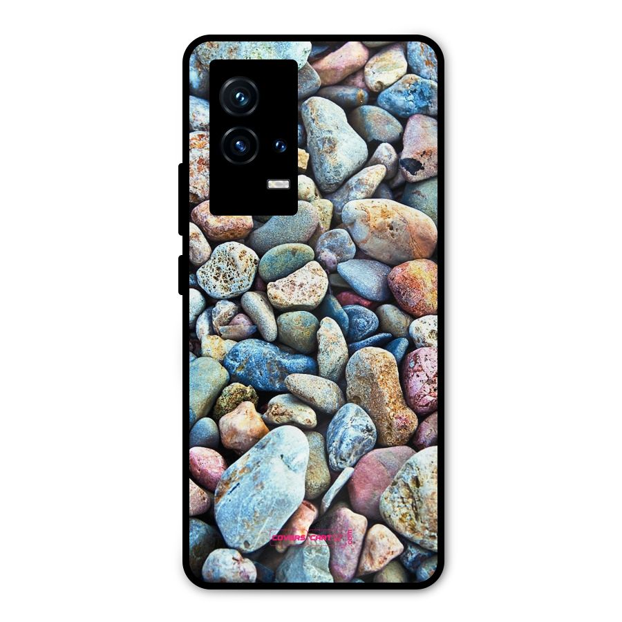 Pebbles Metal Back Case for iQOO 9 5G