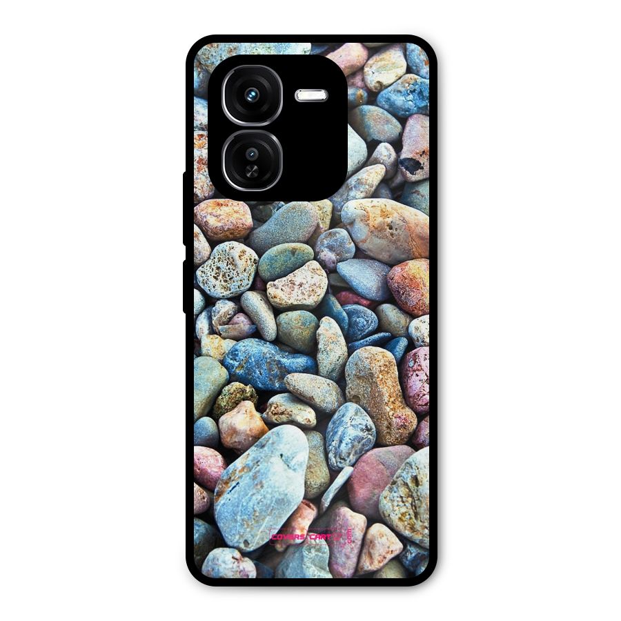 Pebbles Metal Back Case for iQOO Z9x