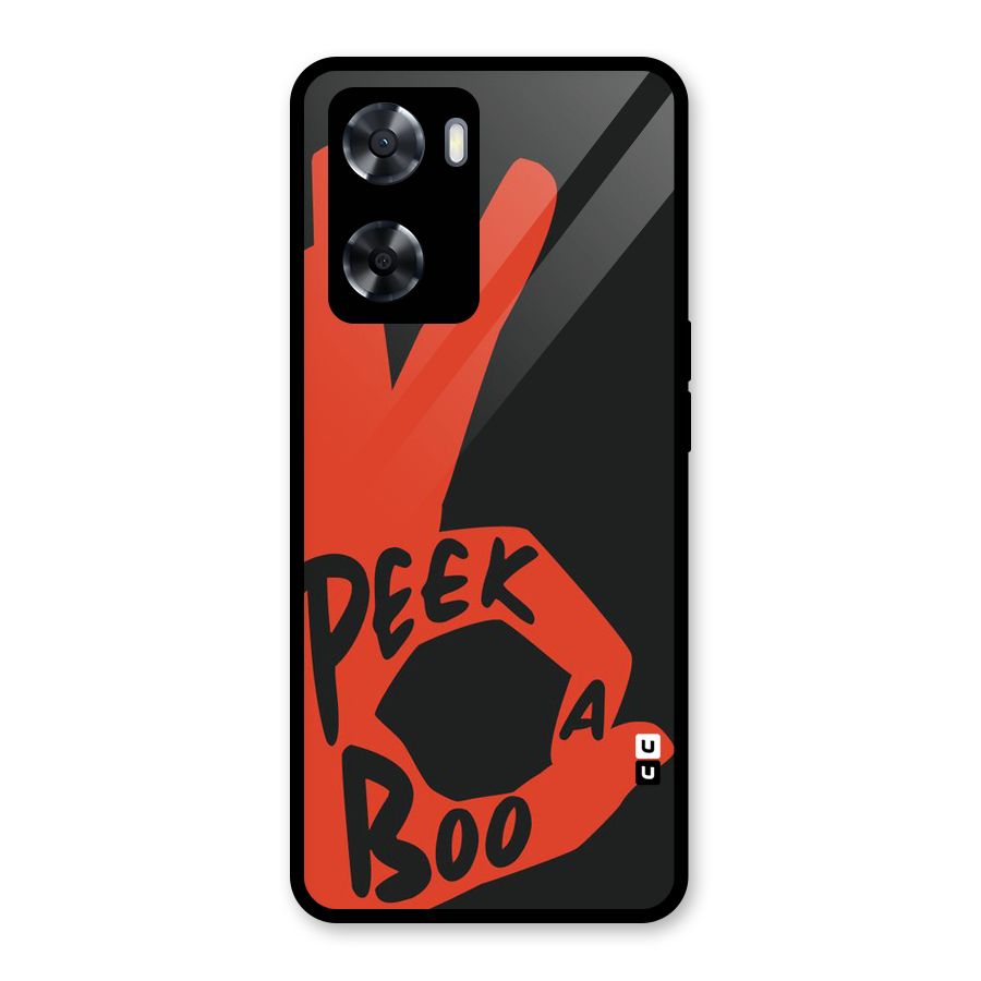 Peek-a-boo Glass Back Case for OnePlus Nord N20 SE