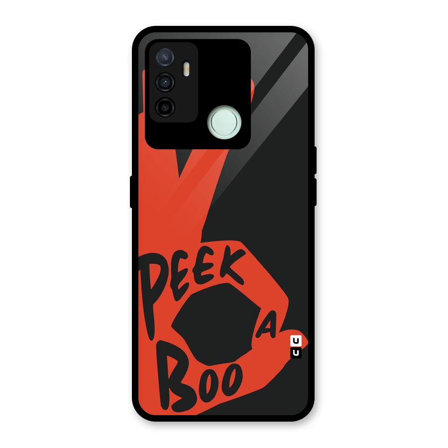 Peek-a-boo Glass Back Case for Oppo A53