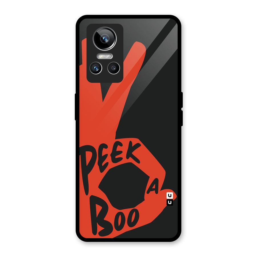 Peek-a-boo Glass Back Case for Realme GT Neo 3