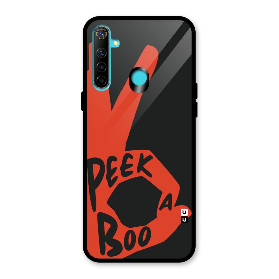 Peek-a-boo Glass Back Case for Realme Narzo 10