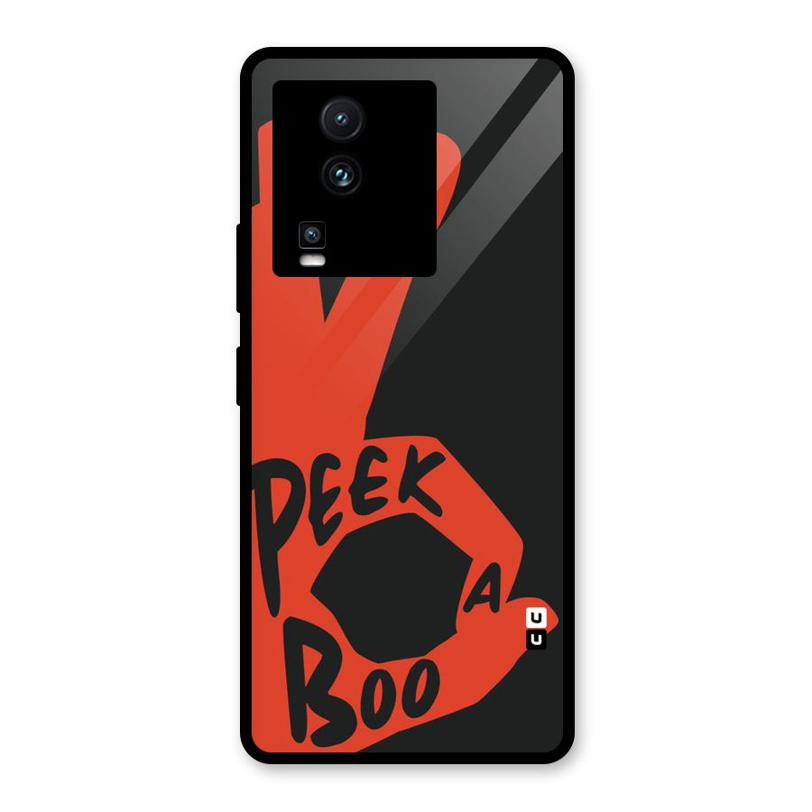 Peek-a-boo Glass Back Case for Vivo iQOO Neo 7