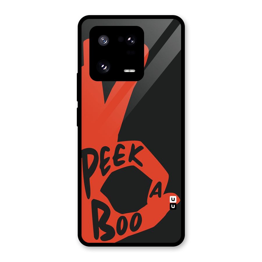 Peek-a-boo Glass Back Case for Xiaomi 13 Pro