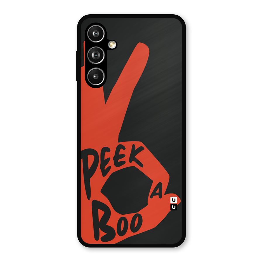 Peek-a-boo Metal Back Case for Galaxy F54