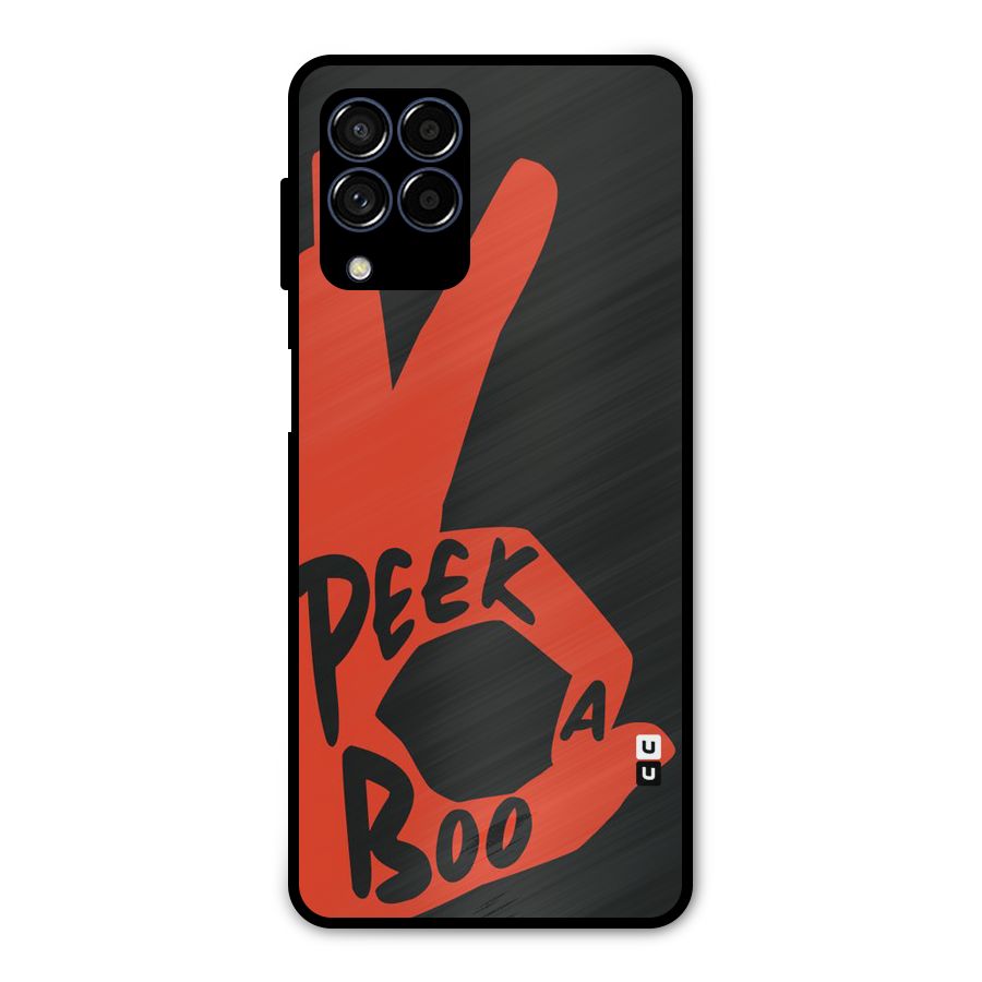 Peek-a-boo Metal Back Case for Galaxy M53 5G