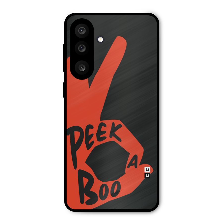 Peek-a-boo Metal Back Case for Galaxy M56