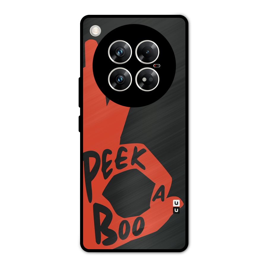 Peek-a-boo Metal Back Case for Infinix Zero 40 5G