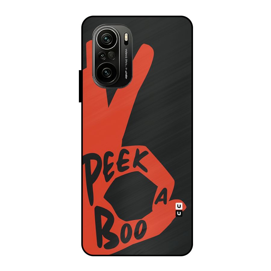 Peek-a-boo Metal Back Case for Mi 11X Pro