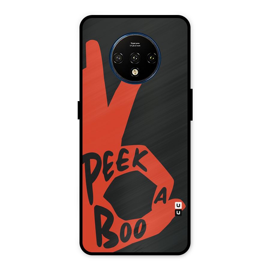 Peek-a-boo Metal Back Case for OnePlus 7T