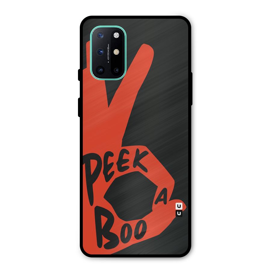 Peek-a-boo Metal Back Case for OnePlus 8T