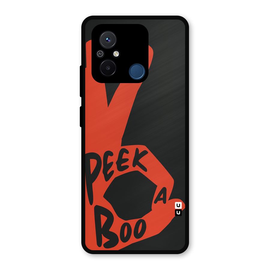 Peek-a-boo Metal Back Case for Poco C55