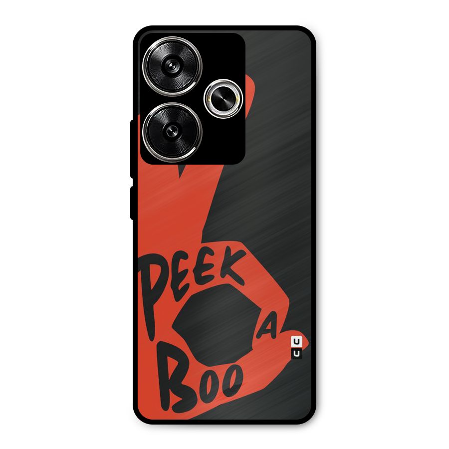 Peek-a-boo Metal Back Case for Poco F6