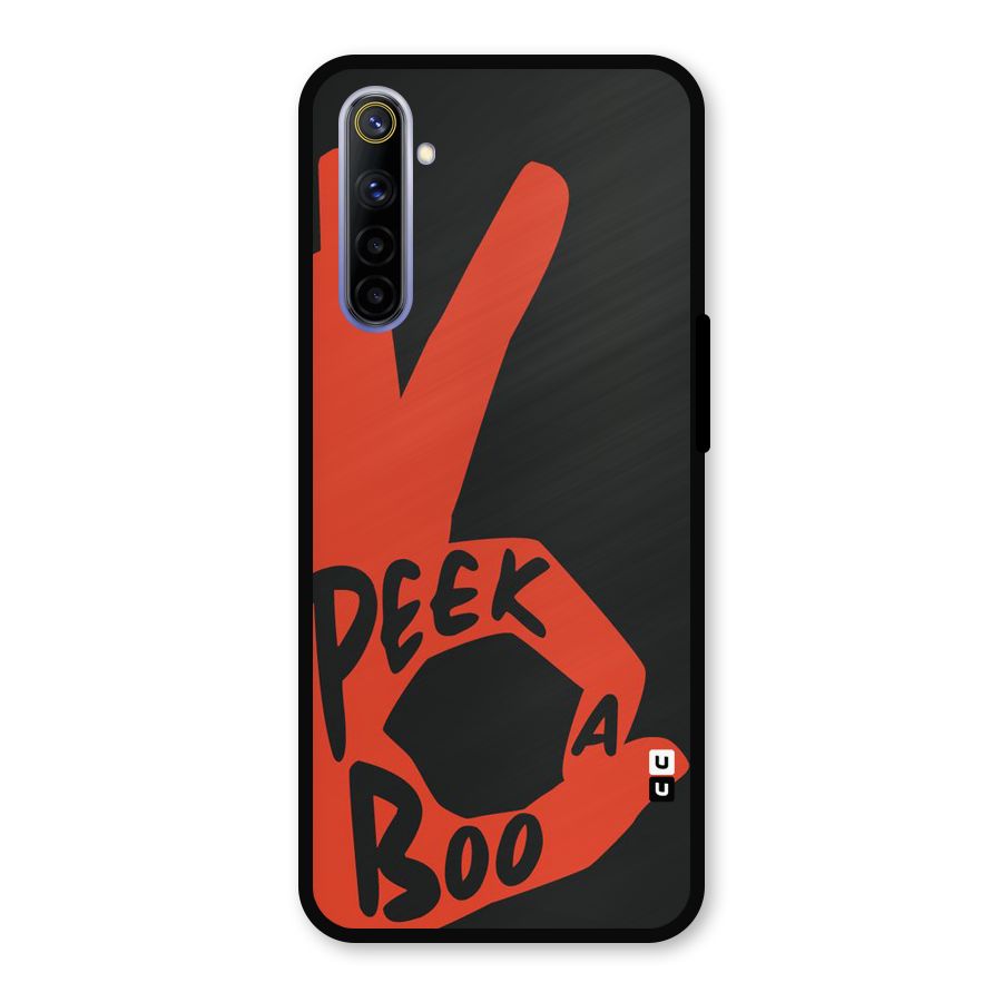Peek-a-boo Metal Back Case for Realme 6