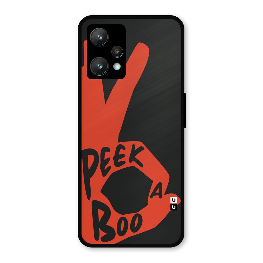 Peek-a-boo Metal Back Case for Realme 9 Pro Plus 5G