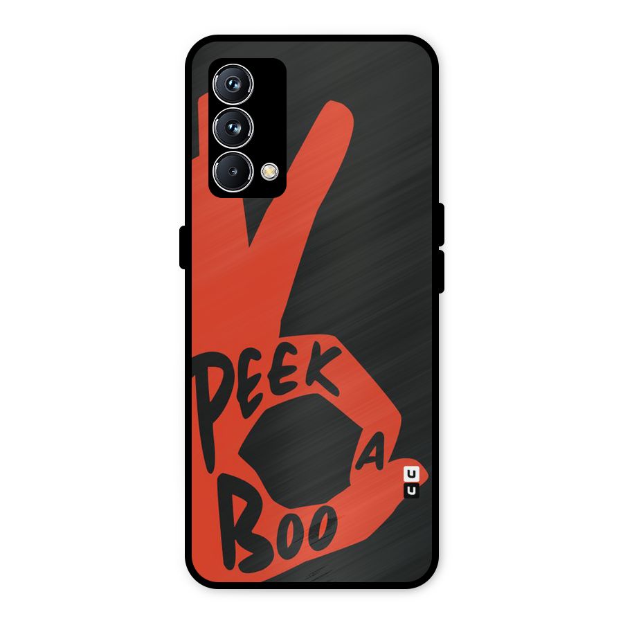 Peek-a-boo Metal Back Case for Realme GT Master Edition