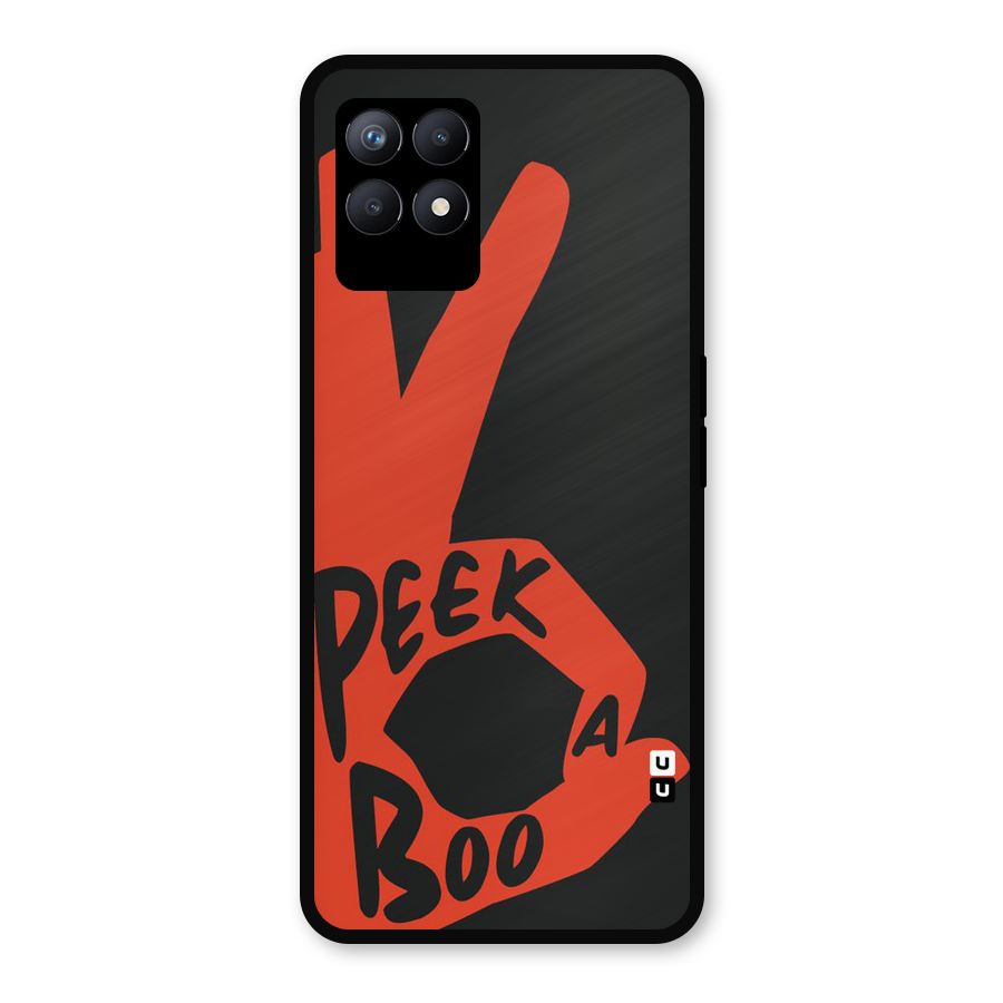 Peek-a-boo Metal Back Case for Realme Narzo 50