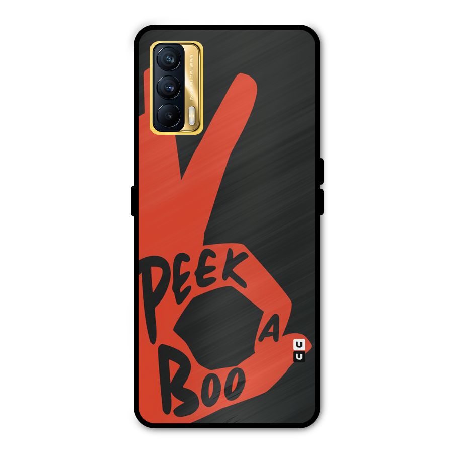 Peek-a-boo Metal Back Case for Realme X7
