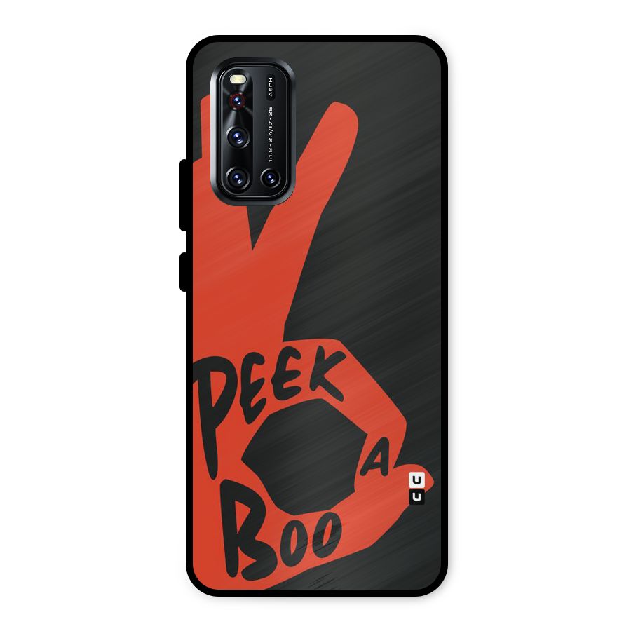 Peek-a-boo Metal Back Case for Vivo V19
