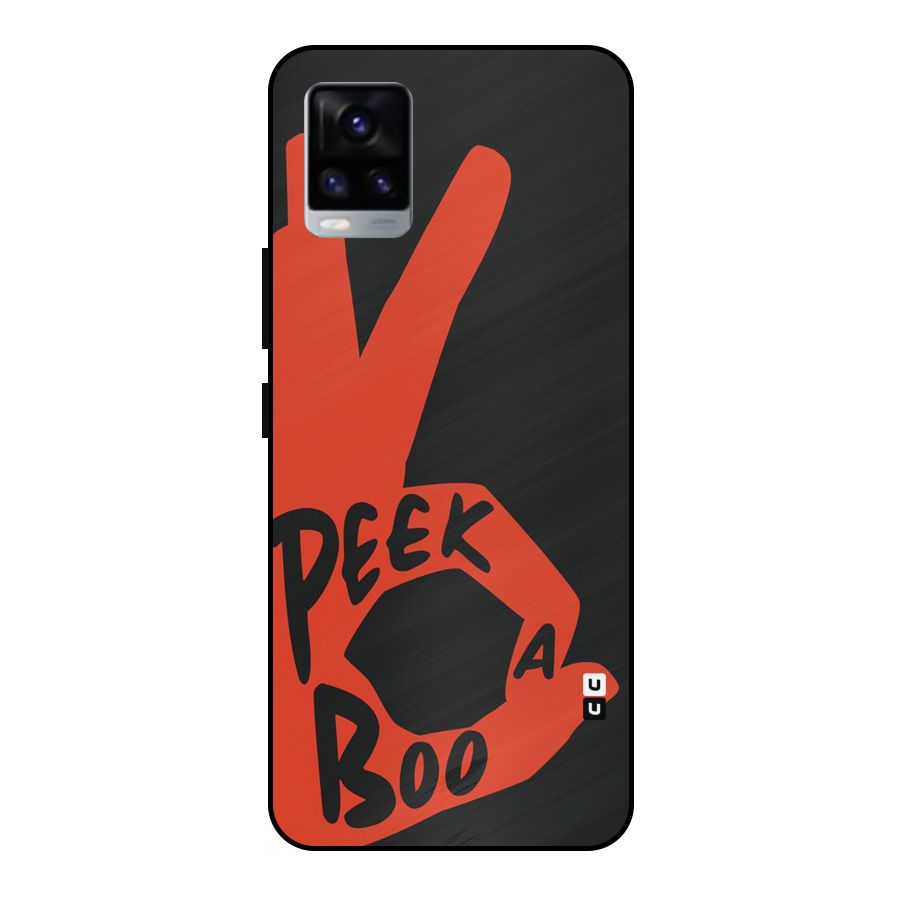 Peek-a-boo Metal Back Case for Vivo V20 2021