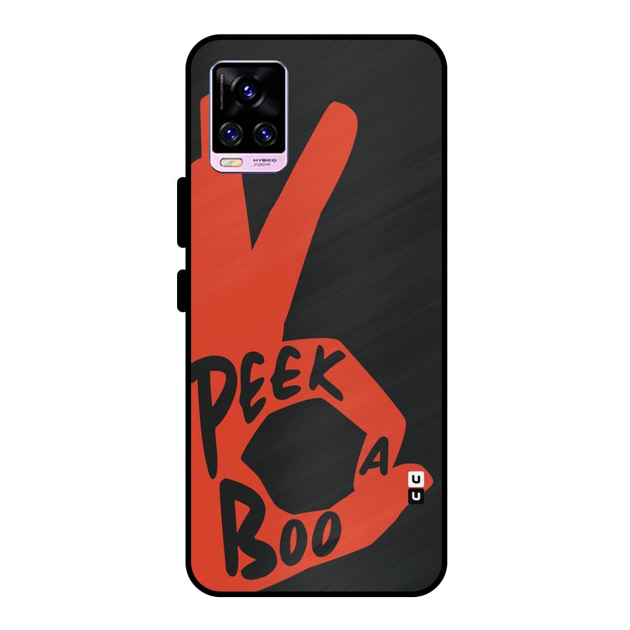 Peek-a-boo Metal Back Case for Vivo V20 Pro