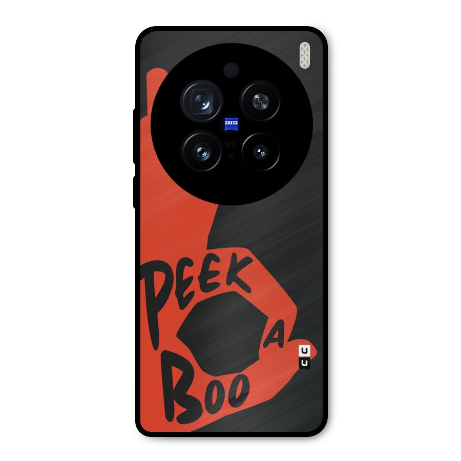 Peek-a-boo Metal Back Case for Vivo X200 Pro