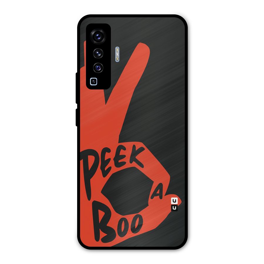 Peek-a-boo Metal Back Case for Vivo X50
