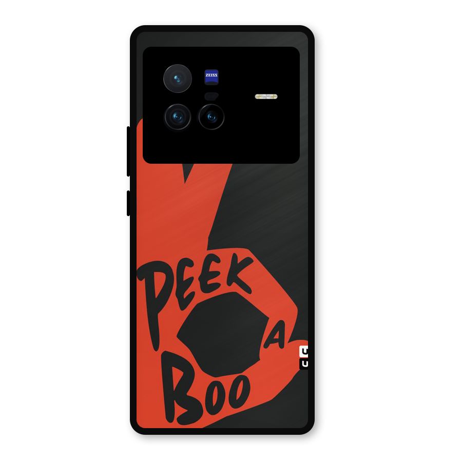 Peek-a-boo Metal Back Case for Vivo X80
