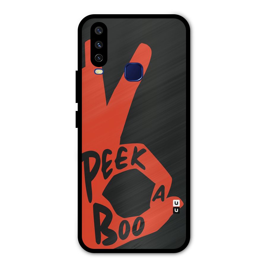 Peek-a-boo Metal Back Case for Vivo Y12