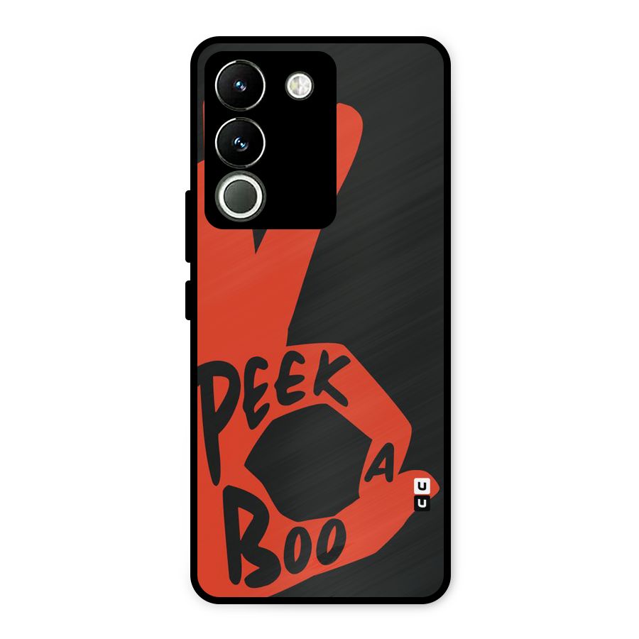 Peek-a-boo Metal Back Case for Vivo Y200
