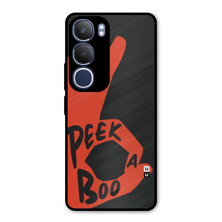 Peek-a-boo Metal Back Case for Vivo Y29